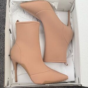Aldo Women's Nude Scuba Heeled Boots